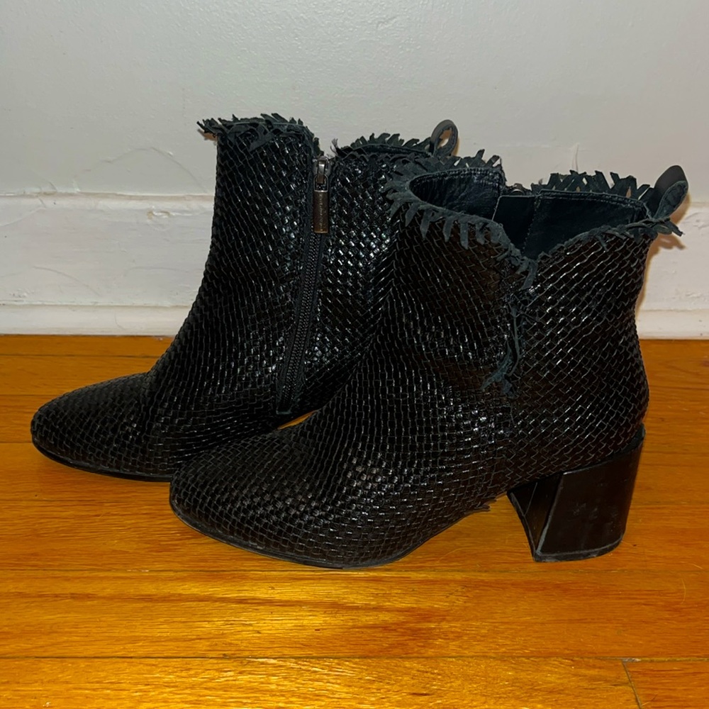 Pons Quintana Woven Ankle Boots